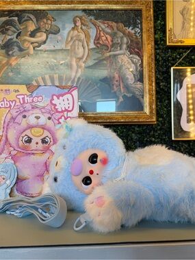 Baby Three - Hugging Baby Backpack plush